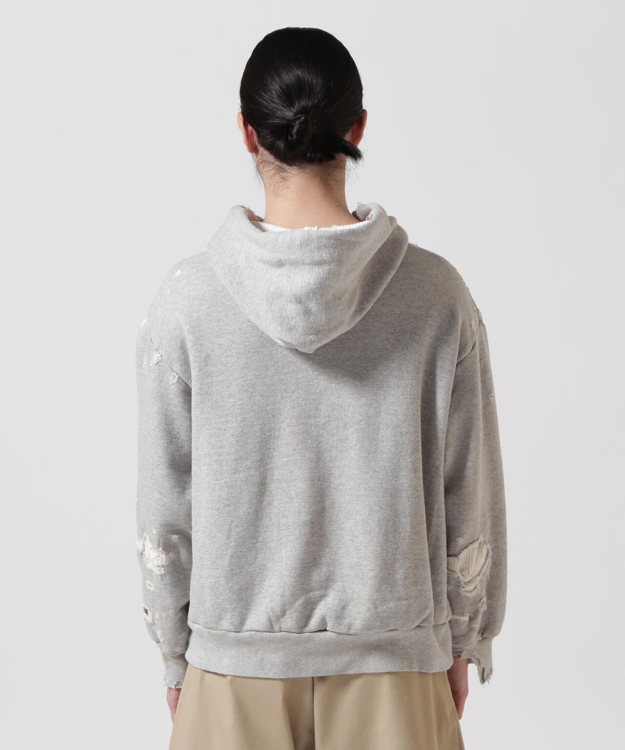 SAINT MICHAEL/セント マイケル/HOODIE/DOUBLE FACE/GRAY | ROYAL