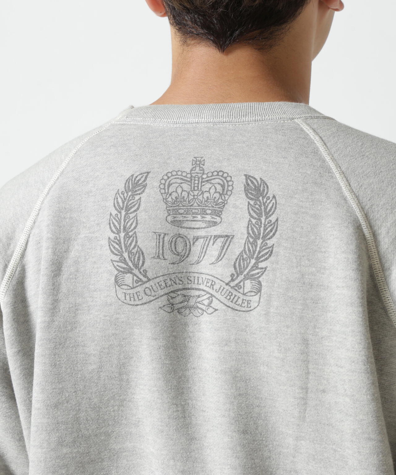 SAINT MICHAEL/セントマイケル/SP_CREW SWEAT/QUEEN/GRAY | ROYAL