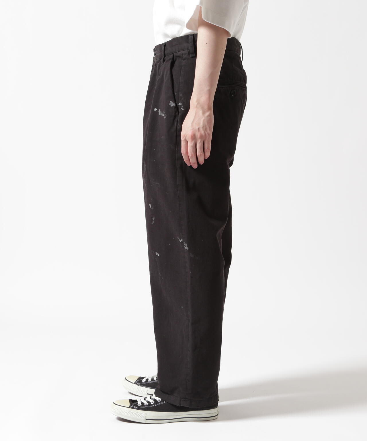 ANCELLM/アンセルム/PAINT CHINO TROUSERS | GARDEN（ガーデン