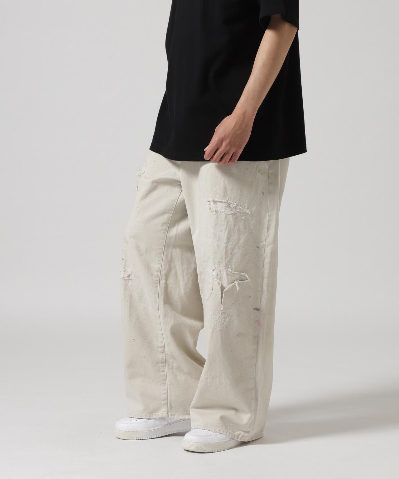 ANCELLM/アンセルム/REMAKE WIDE CHINO TROUSERS | GARDEN（ガーデン