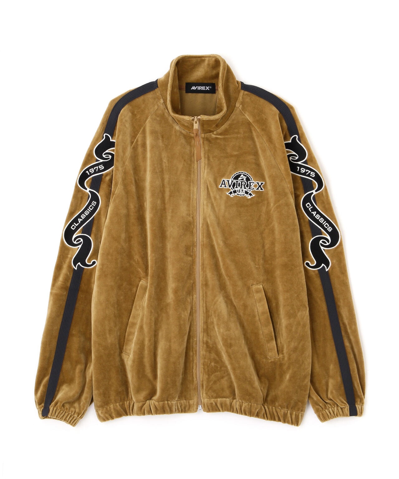 WEB&DEPOT限定》VELOUR TRACK JACKET / ベロア トラックジャケット