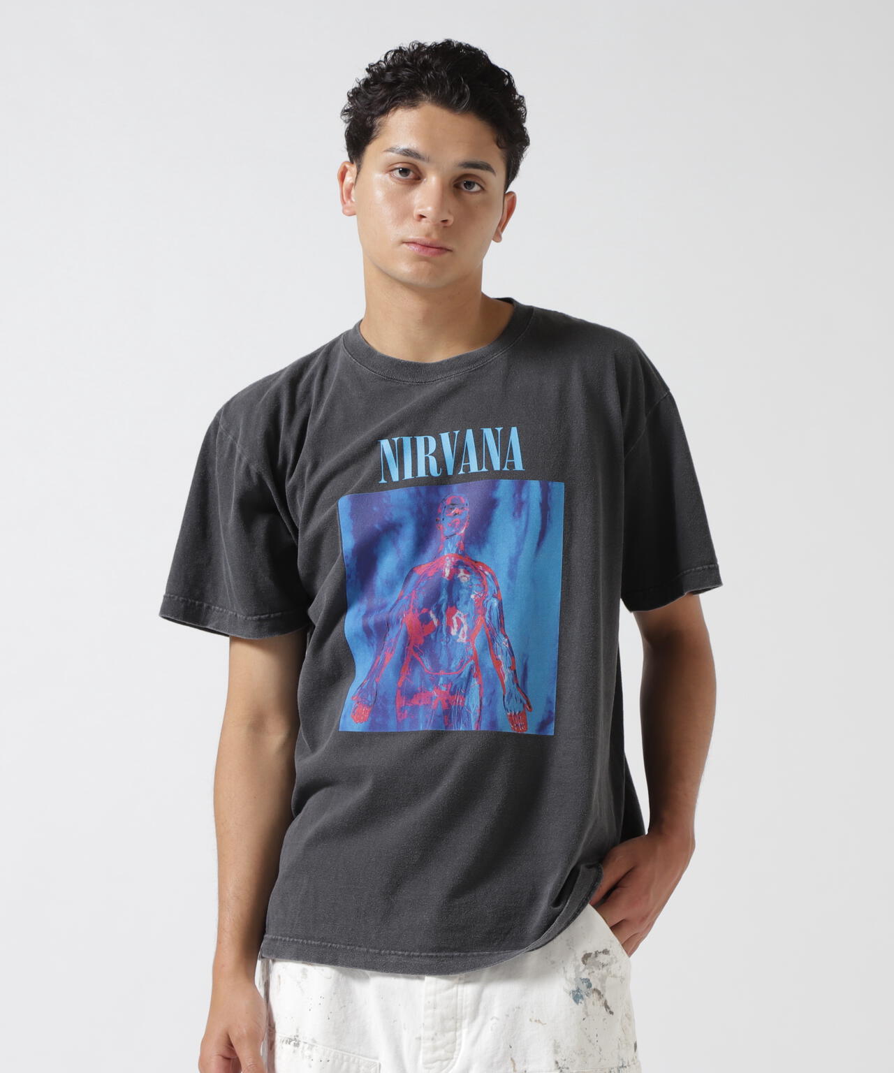 NIRVANA/ニルヴァーナ/SLIVER S/S TEE/コラボTシャツ | MANASTASH