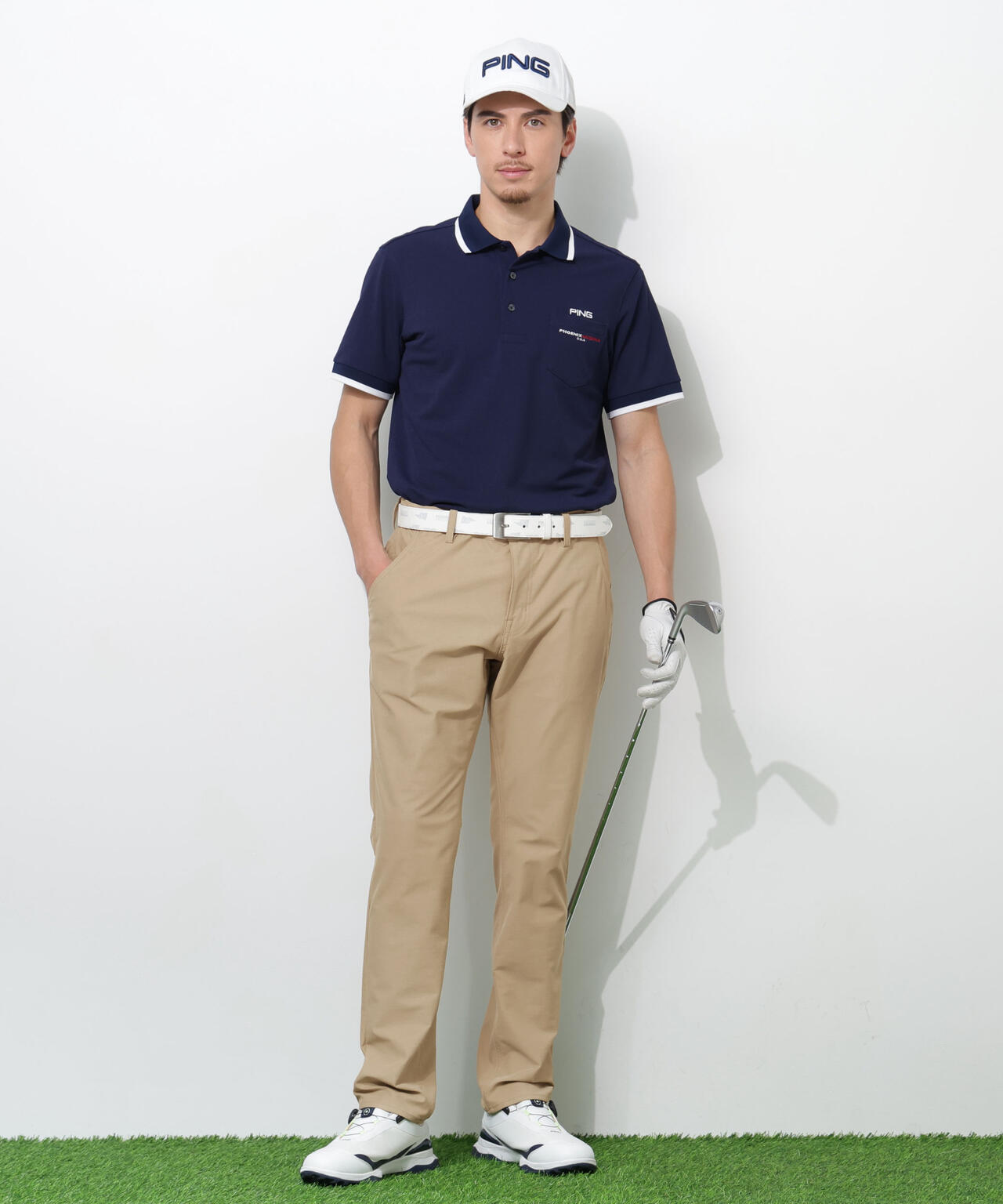 PING APPAREL】全方向ストレッチツイルテーパードパンツ ＜NATIVE