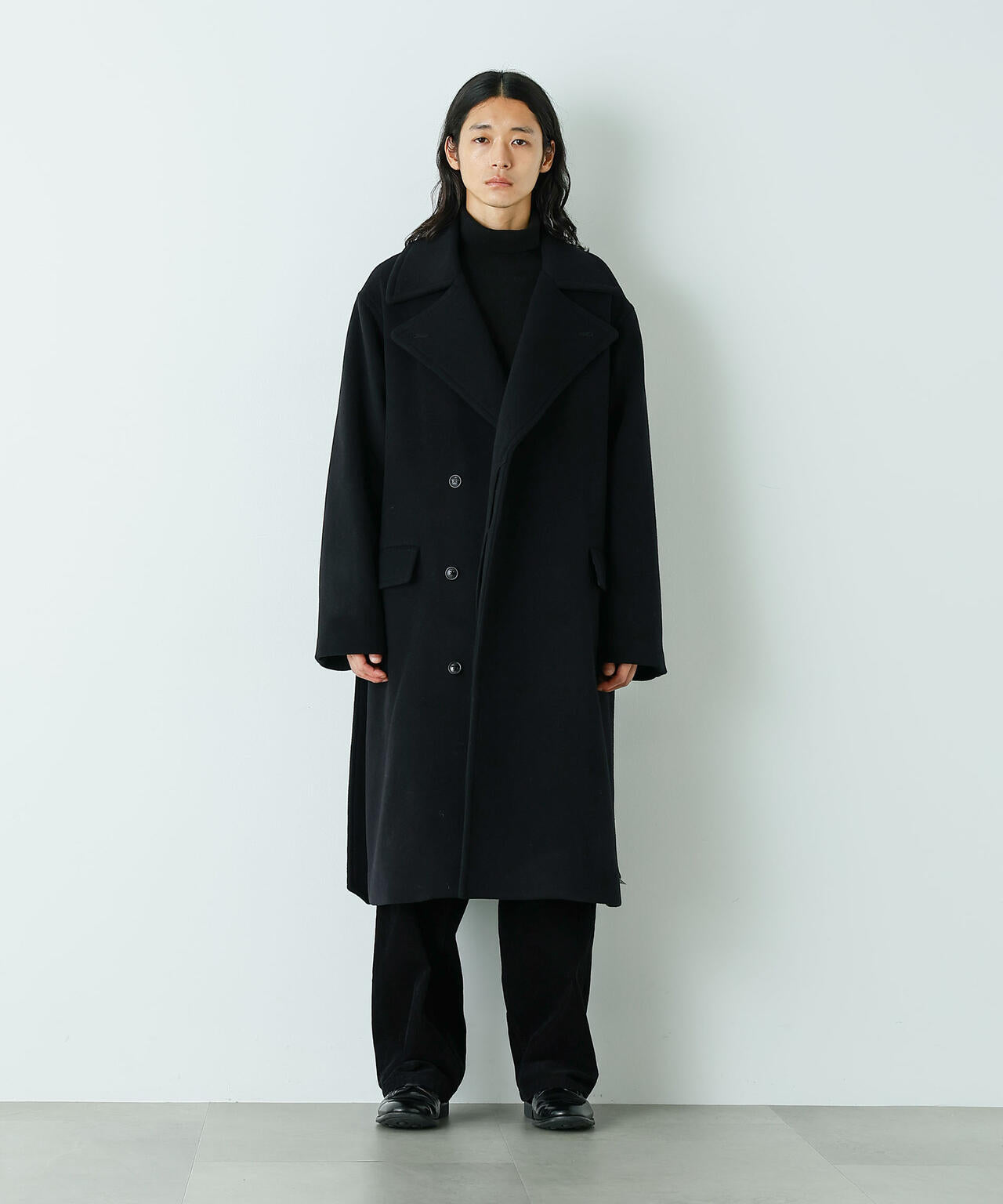 HOTEL PALACE」ウールカシミヤ ロングコート | NANO universe（ナノ