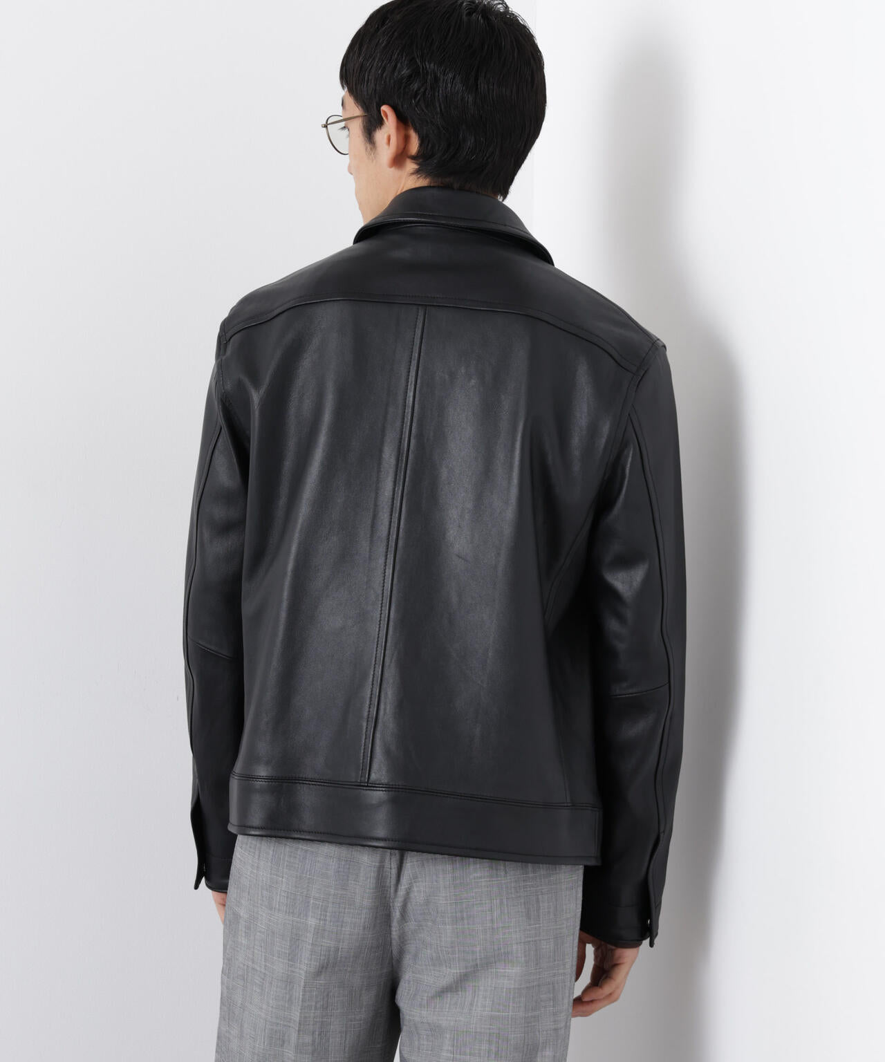 ラムナッパレザーライダースジャケット | NANO universe（ナノ