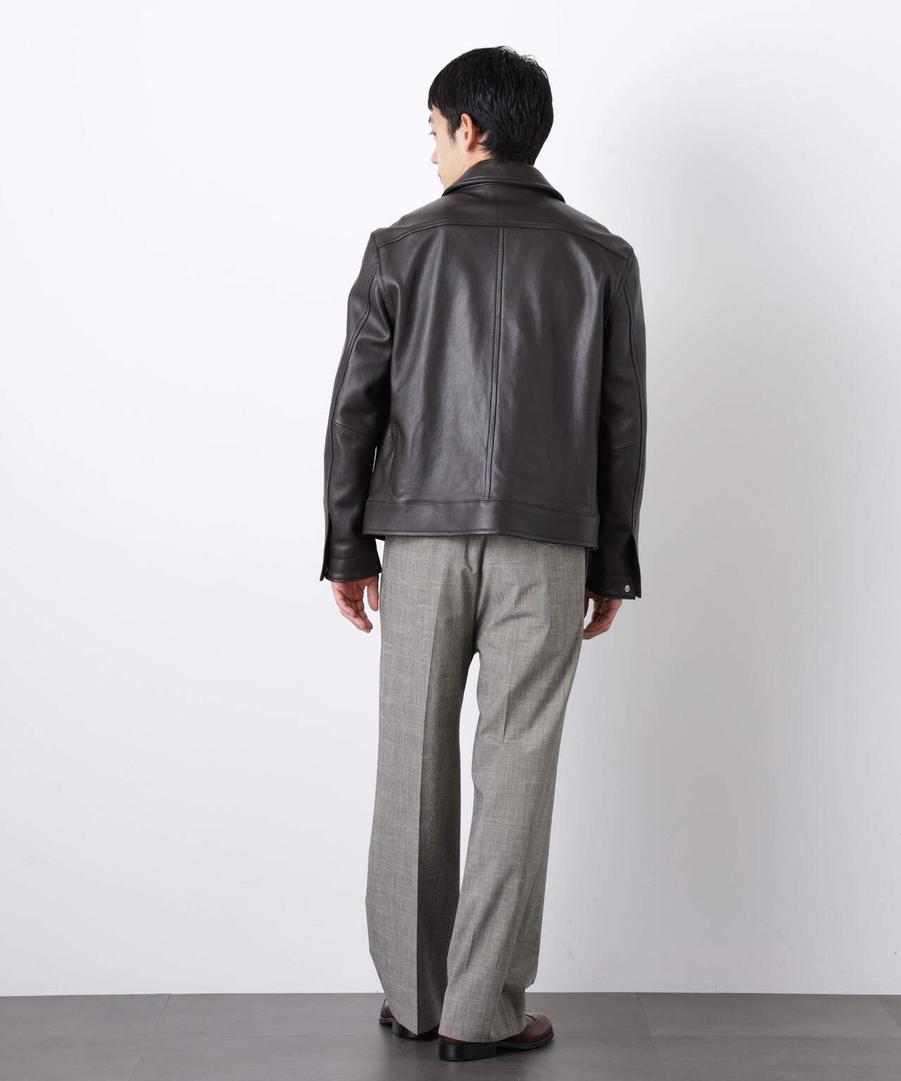 ラムナッパレザーライダースジャケット | NANO universe（ナノ