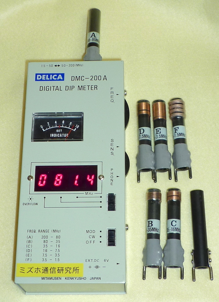 あると便利なディップ・メーター