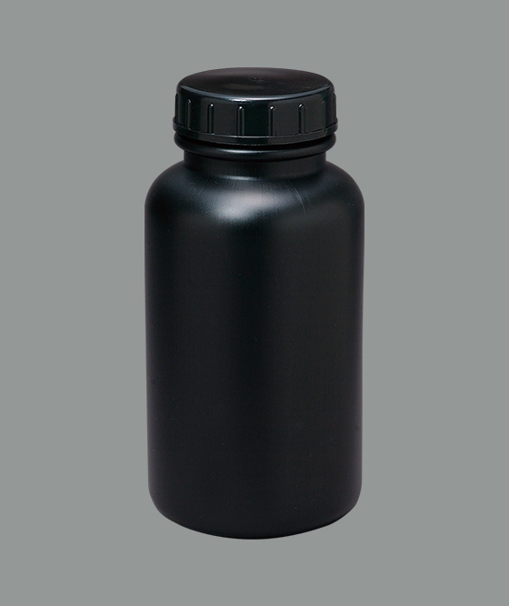 陶器瓶 黒茶色 広口 広口茶色瓶 3L - 瑞穂化成工業株式会社