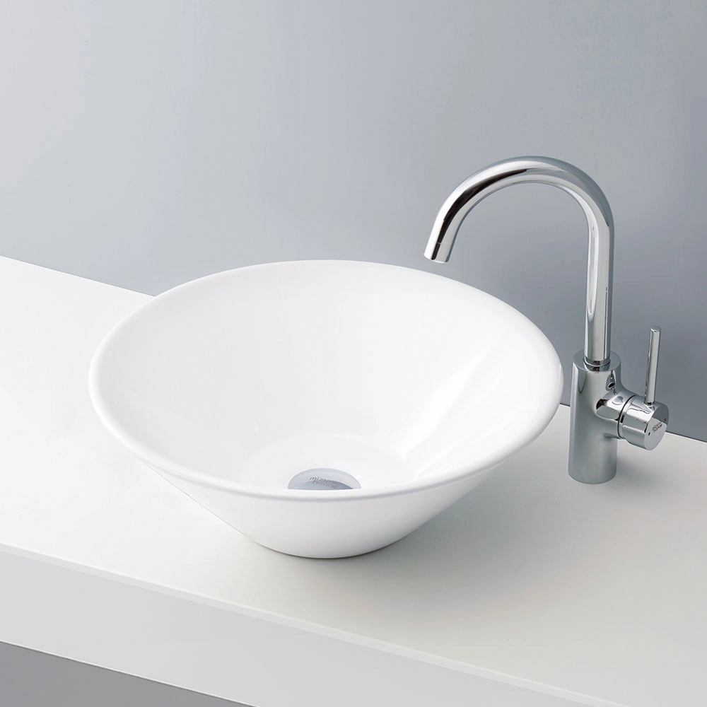 洗面ボウル ホワイト-18 B221排水トラップ・排水金具セット