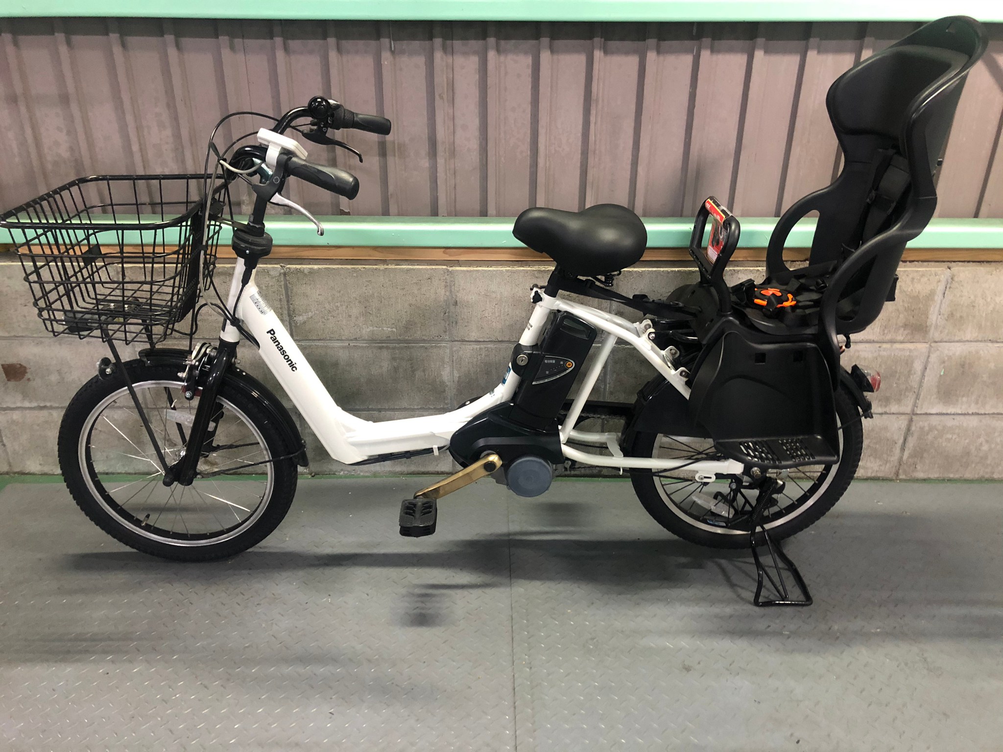 ギュットアニーズ⭐️16AH！パナソニック子供乗せ電動アシスト自転車