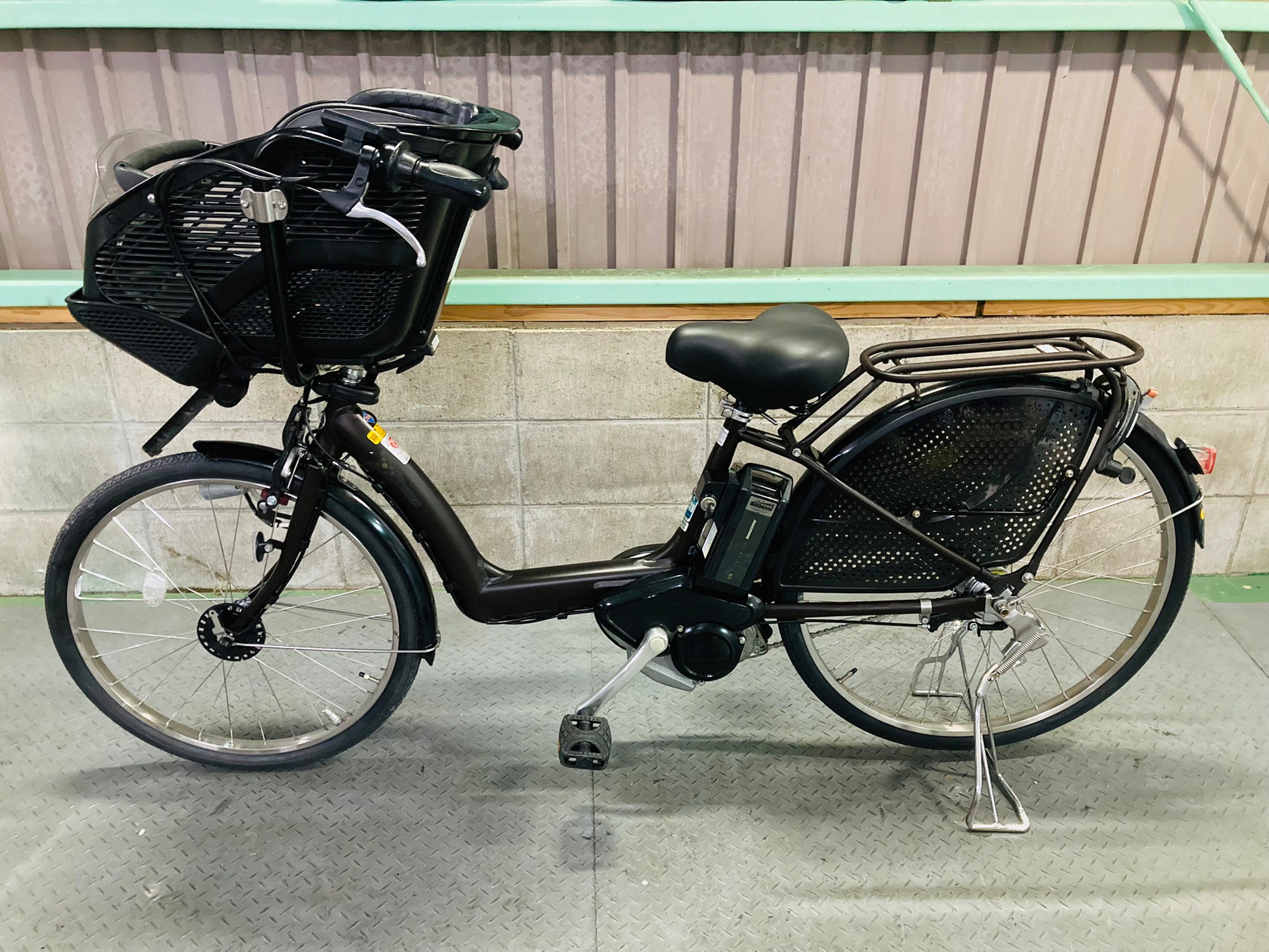 電動自転車26インチ 子供乗せ ブリジストン