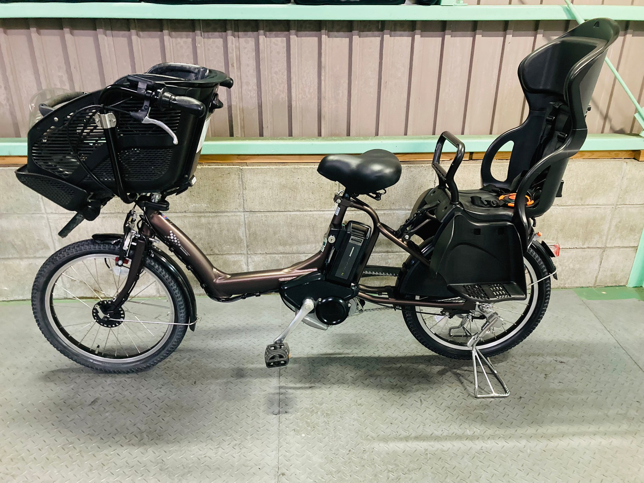 1年保証 新品部品多数 ブリヂストン 20インチ 3人乗り 電動アシスト