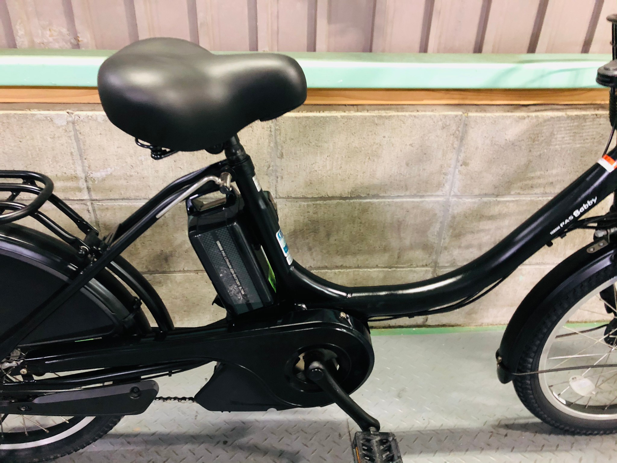 大容量12.3Ah！✨ 電動自転車 YAMAHA PAS Babby ブラック 大容量12.3Ah！✨