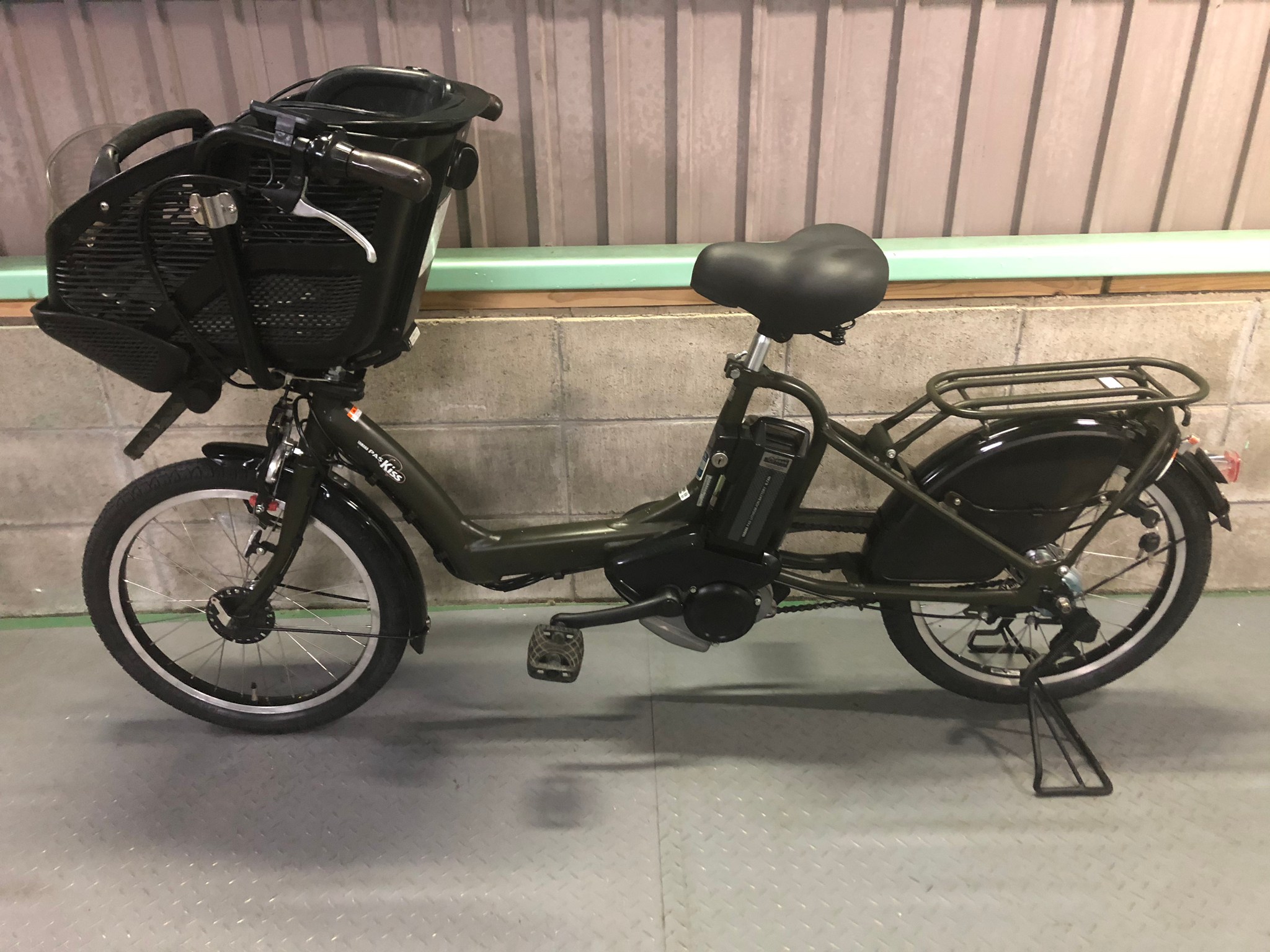 電動アシスト自転車ヤマハ20インチーバッテリー8.7AH