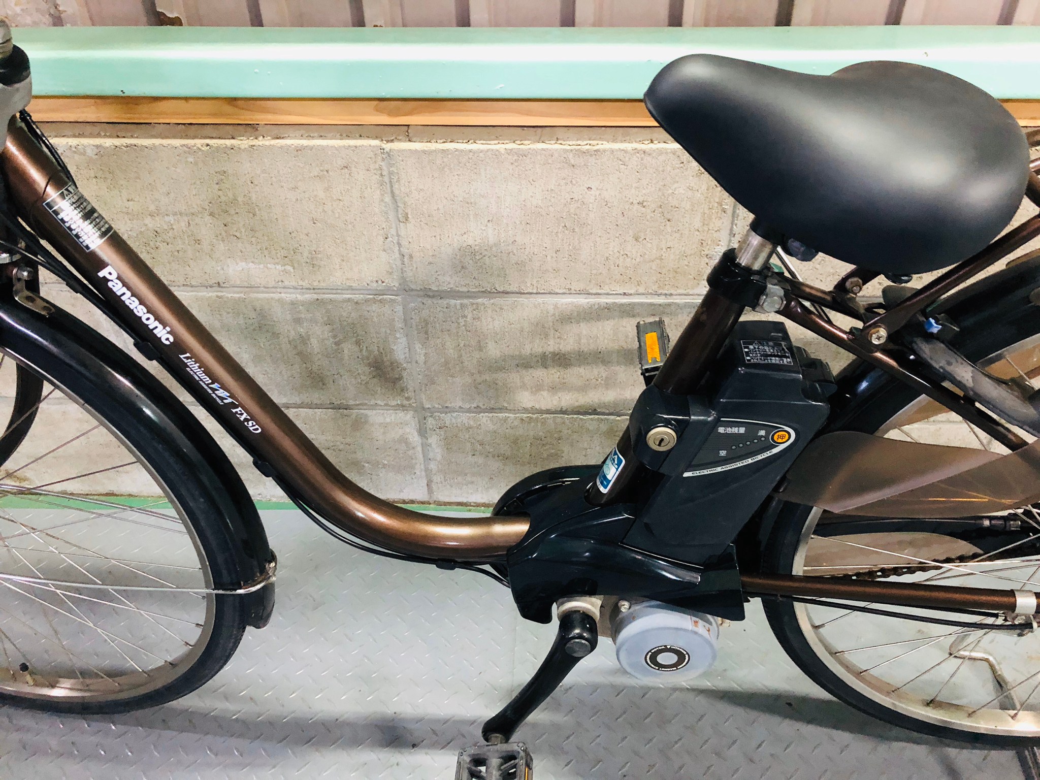 電動アシスト自転車 Panasonic ビビTX 26インチ