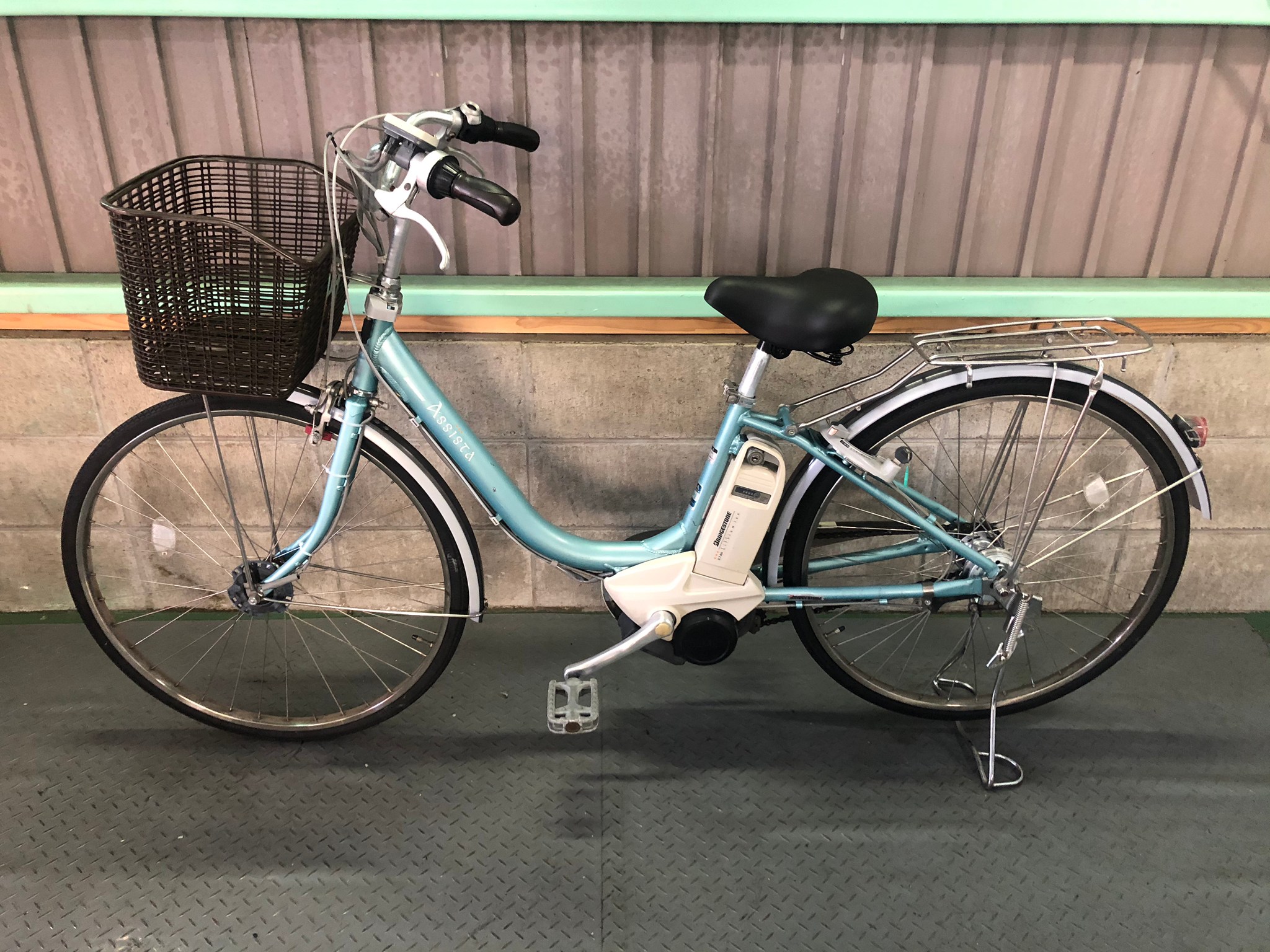 SOLD OUT】電動自転車 ブリヂストン ASSISTA 26インチ 4Ah ブルー