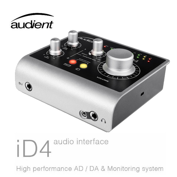 完全プロ仕様 バス・パワード Audient iD4 | DJ機材/PCDJ/電子ドラム