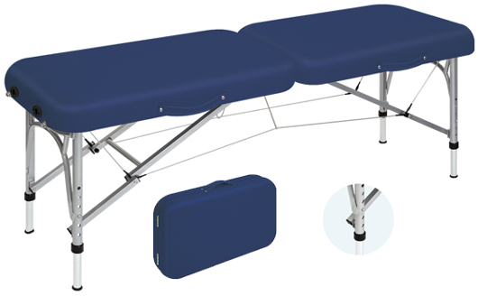 マッサージベッド 軽量 折りたたみ アルミ製