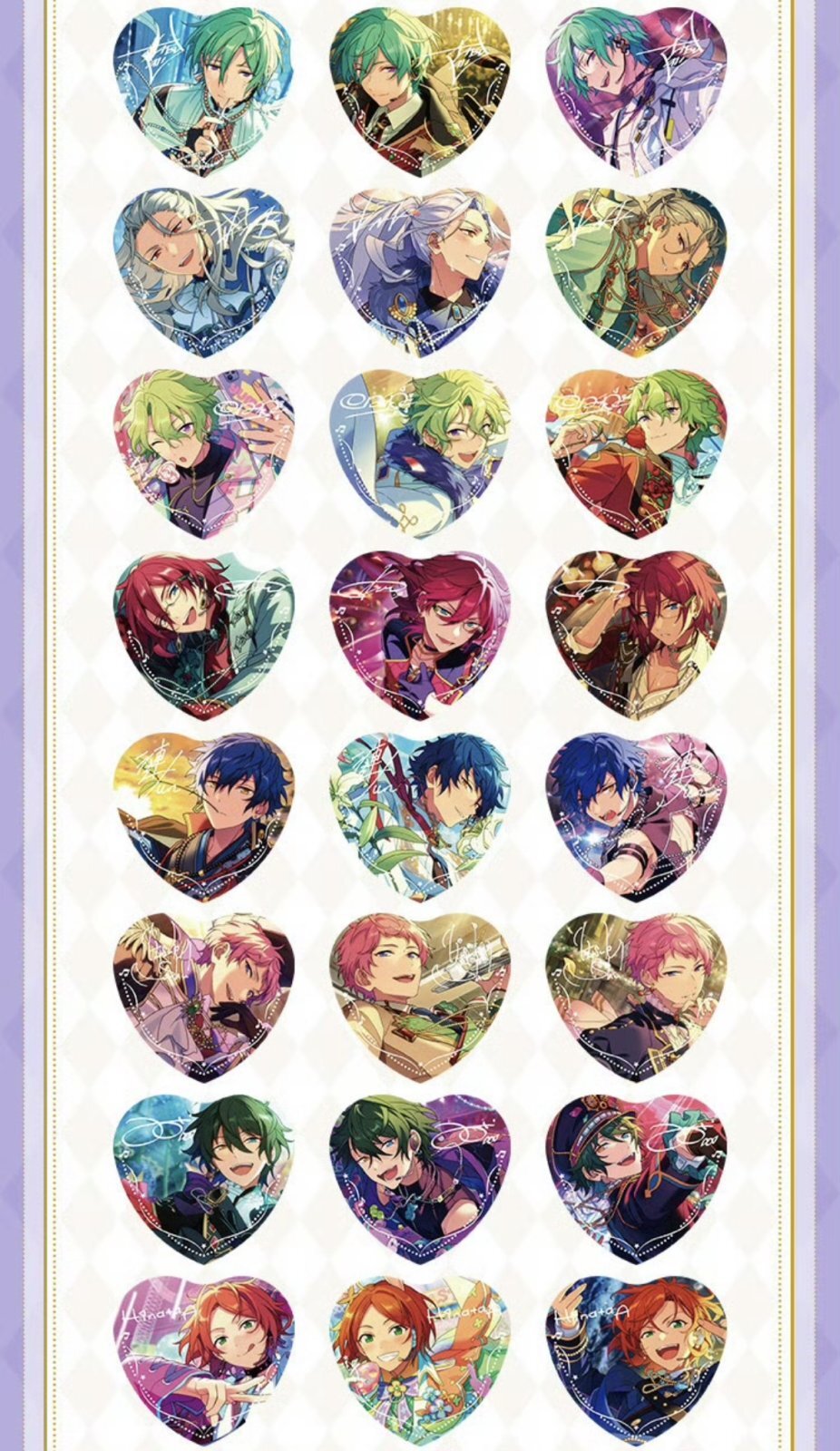 あんスタ 傾心 ハート 缶バッジ 遊木 真 桃源郷 バトラー フィーチャー