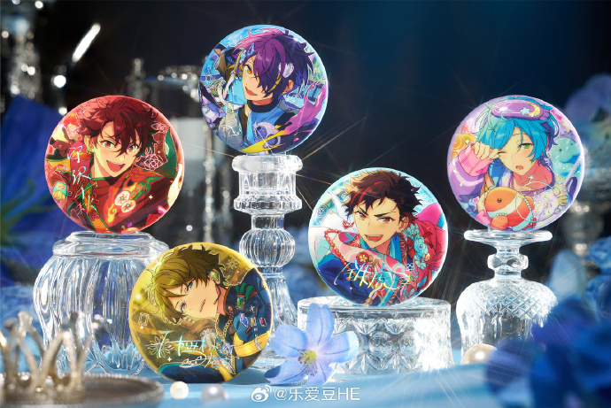 日本在庫品】偶像梦幻祭 中国限定 盛放缶バッジ（入金〆切7日以内