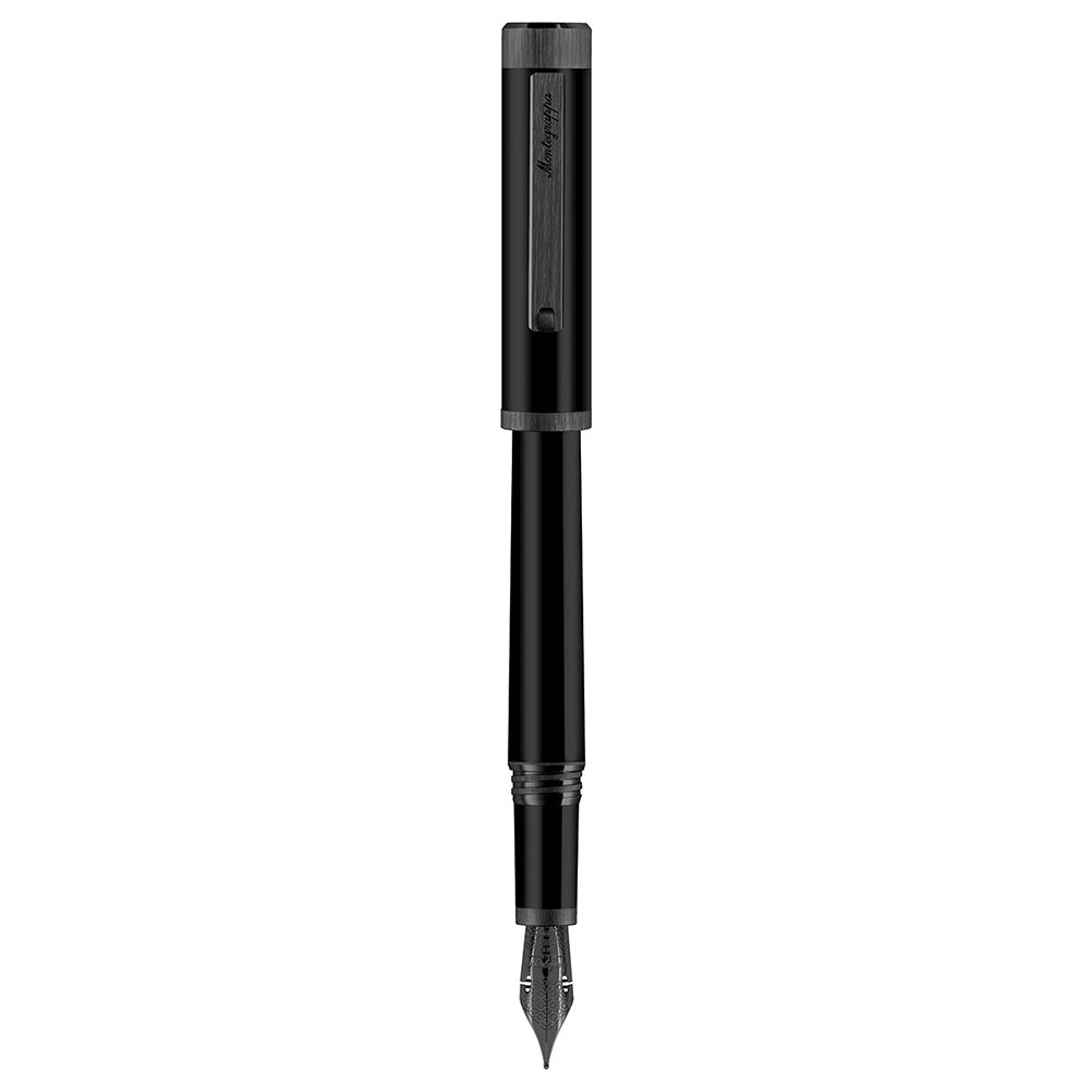 ゼロ ウルトラブラックIP 14金フレックスニブ 万年筆 – Montegrappa Japan
