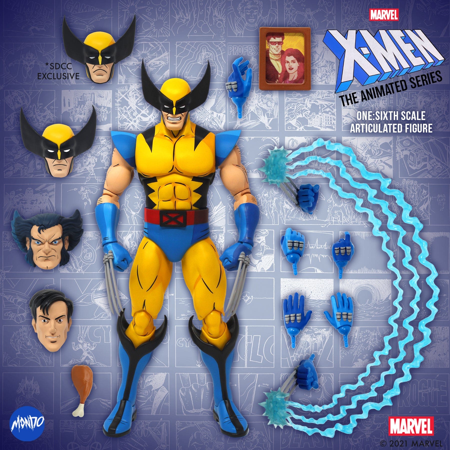 Wolverine 1/6 Scale Figure - Limited Edition SDCC Variant – Mondo