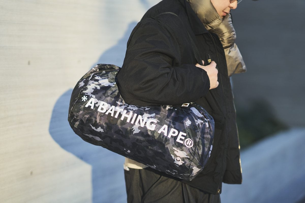 付録のレベル超えてる】smart×エイプの「新作カモ柄ボストン」が激アツ
