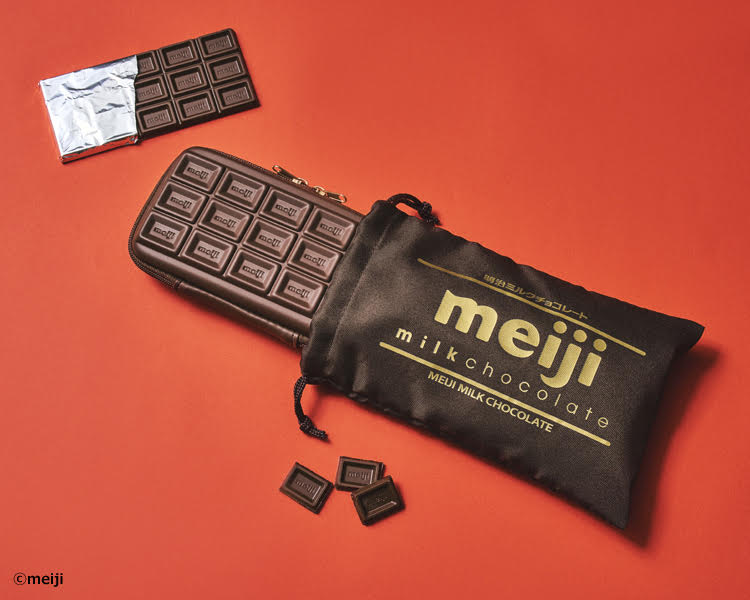 FRUITSZIPPER プロデュース！明治ミルクチョコレートケース