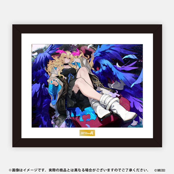 モンスト 高精細複製イラスト 新生・堕天の王 ルシファー モンスター