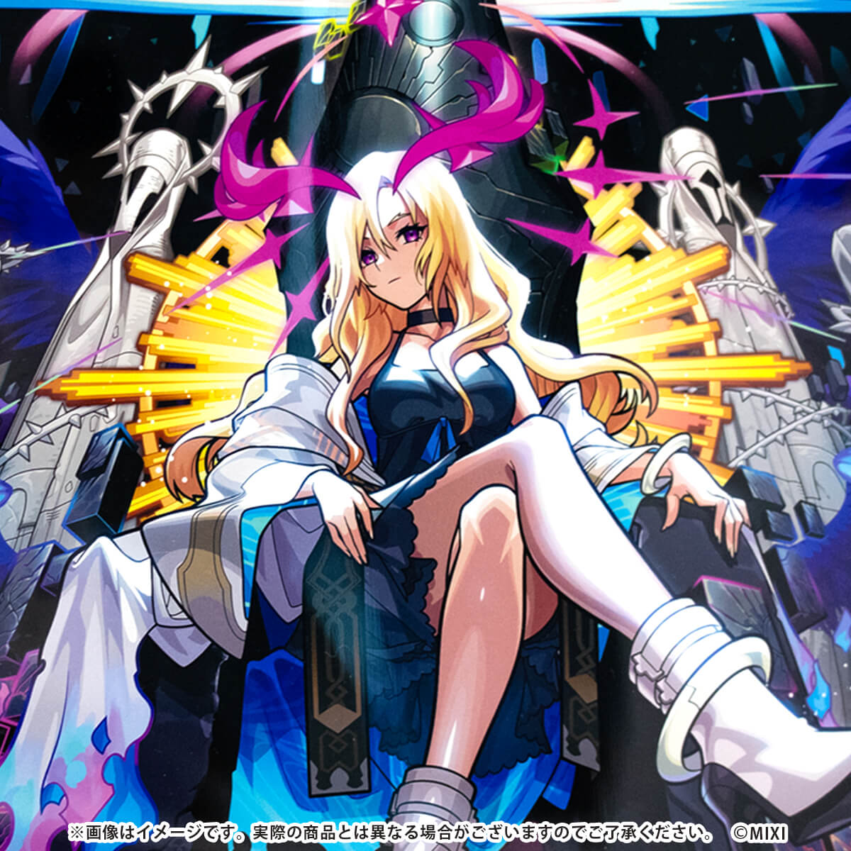 モンスト 高精細複製イラスト 新生・堕天の王 ルシファー モンスター