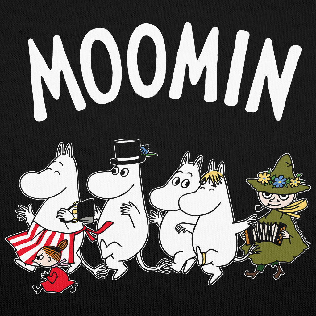 Moomin Family Walking Adult Hoodie | Moomin Shop US - The Official