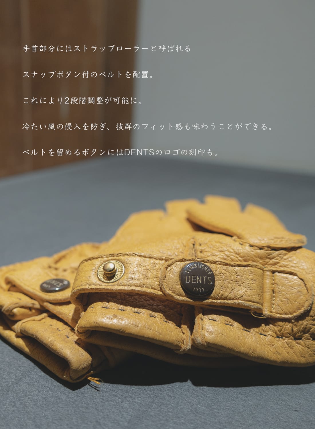 新品 ペッカリー グローブ 英国製 7ハーフ Dent Fownes 革 手袋 新品