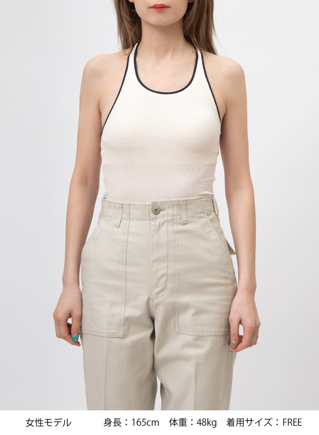 ifsixwasnine アシメ タンクトップ ifsixwasnine イフシックスワズ