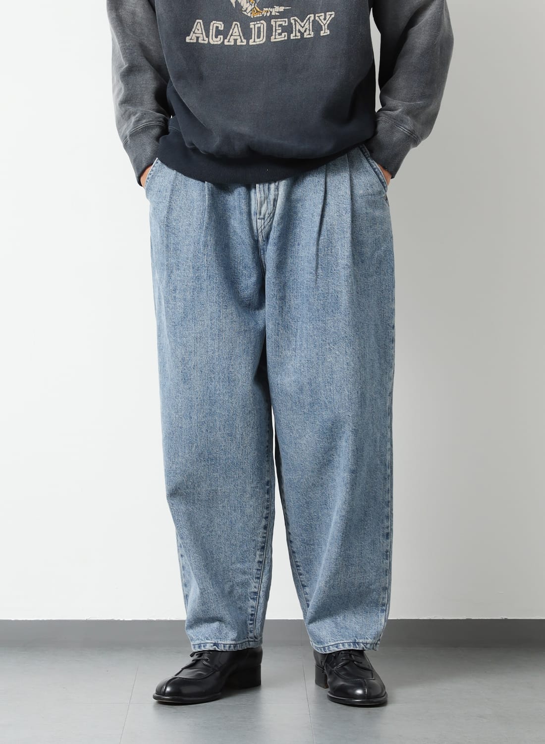 新品 NAMACHEKO KEAN TROUSER スタッズ トラウザー パンツ 2TUCK