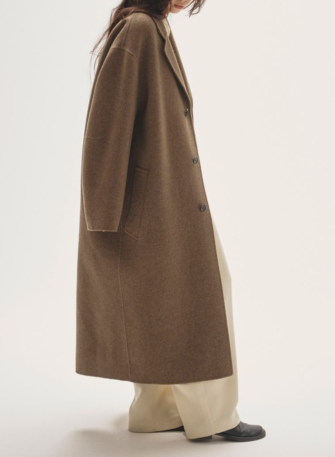 WOOL OVER COAT|ウール オーバー コートウール オーバー コート| MOONLOID