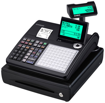 CASIO レジ TE 400 付属品多数 CASIO レジTE 400 付属品多数