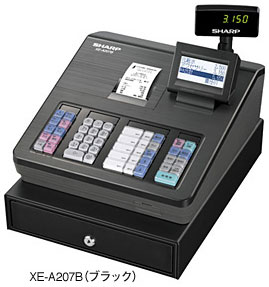 シャープレジスター XE-A207 PC連携売上管理設定無料 995033 シャープ