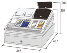 テックレジスター MA-500 ツインプリンター 人気機種 277738 東芝