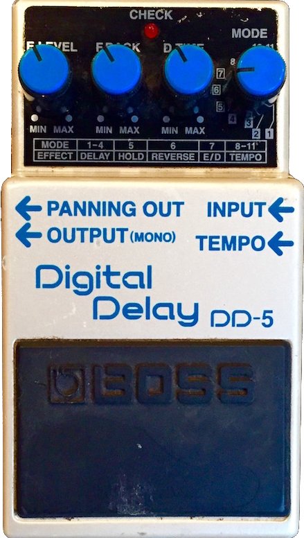 Boss DD-5 - Pedal on ModularGrid