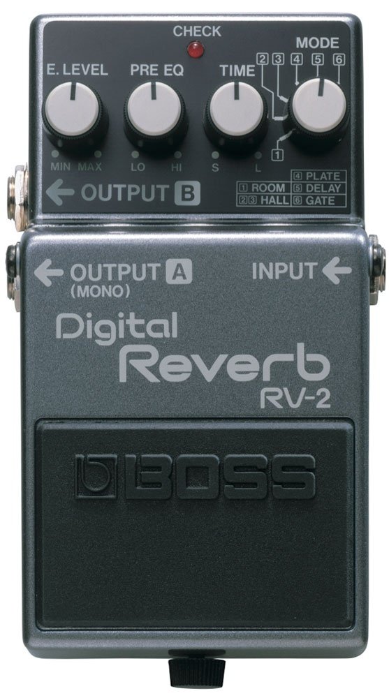 Boss RV-2 Digital Reverb - Pedal on ModularGrid
