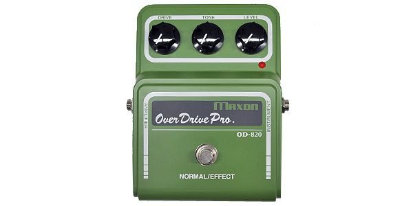 Maxon OD-820 Overdrive Pro - Pedal on ModularGrid