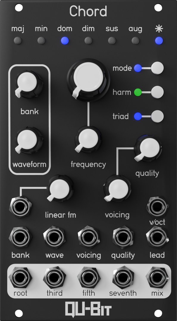 Qu-Bit Electronix Chord v2 - Eurorack Module on ModularGrid