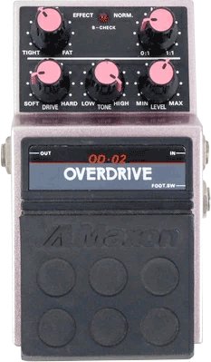 Maxon OD-02 Overdrive - Pedal on ModularGrid