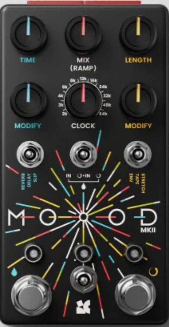 Chase Bliss Audio MOOD MKII Light Bright Edition - Pedal on