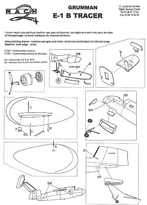 Mach 2 1/72 E-1 Tracer