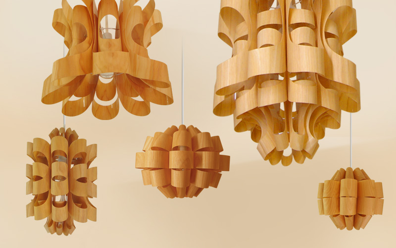 DON WOOD どん ウッド 谷俊幸 デザイナーズ照明 ペンダント照明 どん2