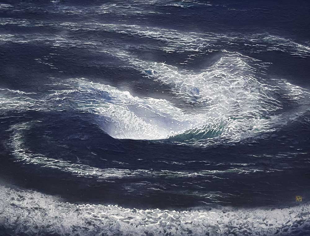 新山拓「Sparkle Sea」原画 新山拓「Sparkle Sea」原画 新山拓