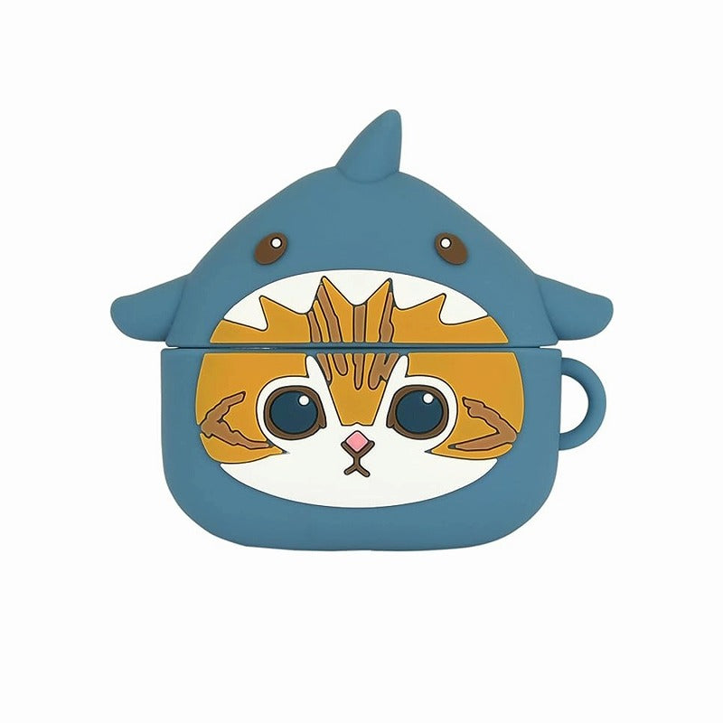 mofusand AirPods Pro(第2世代)/AirPods Pro対応 シリコンケース(サメ