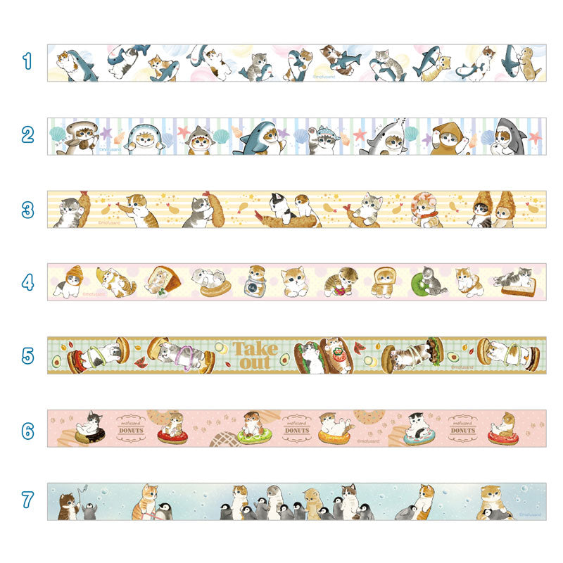 楽天市場】モフサンド マスキングテープの通販 mofusand ☆ 透明