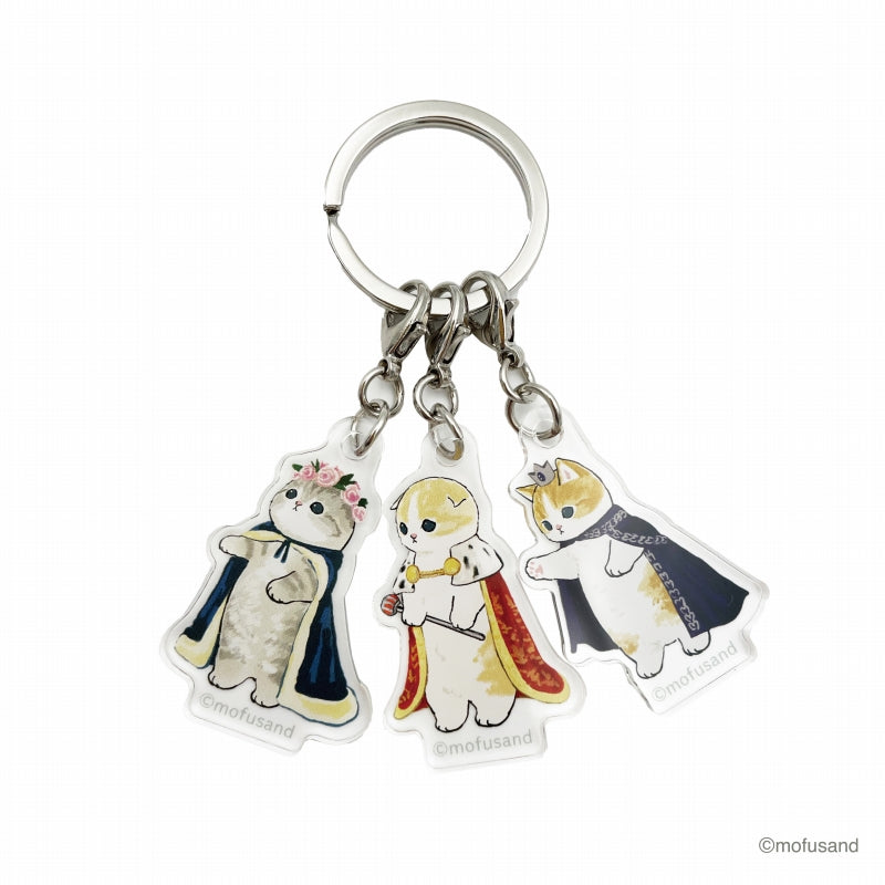 mofusand 3連アクリルキーホルダー まんと | mofusandもふもふマーケット